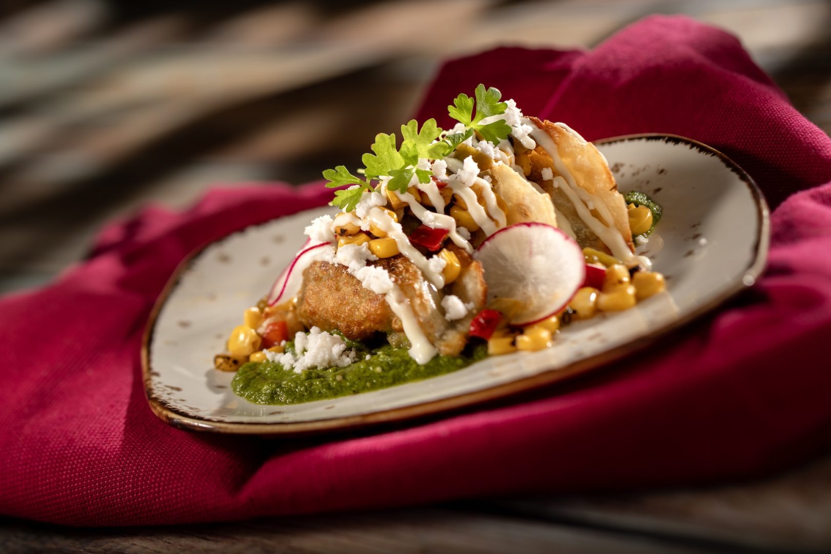 Street Corn-style Dumplings