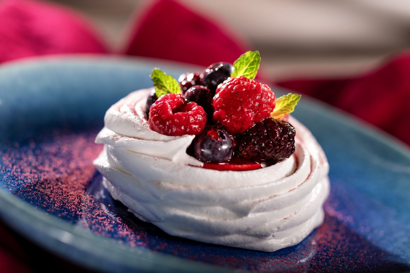 Mixed Berry Pavlova at Australia