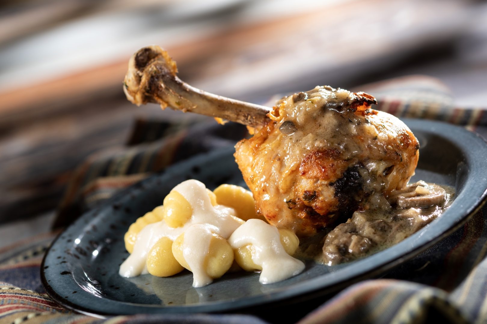 Pollo Al Marsala at Italy