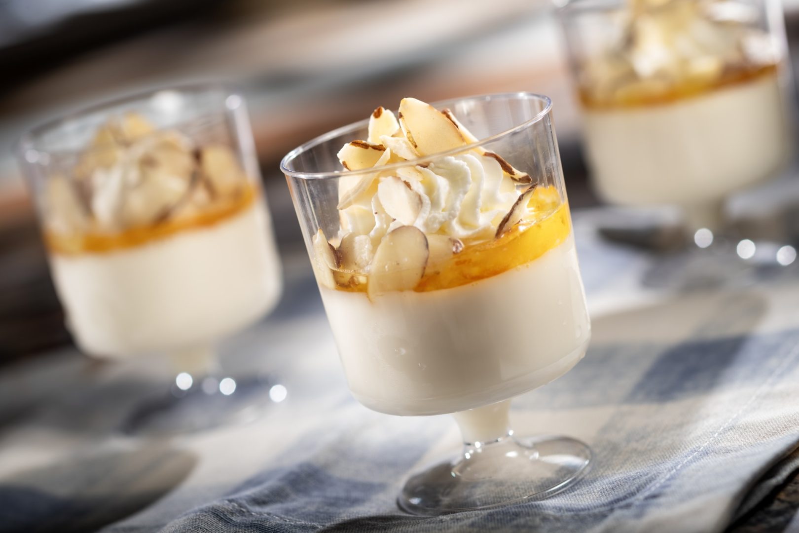Almond Panna Cotta