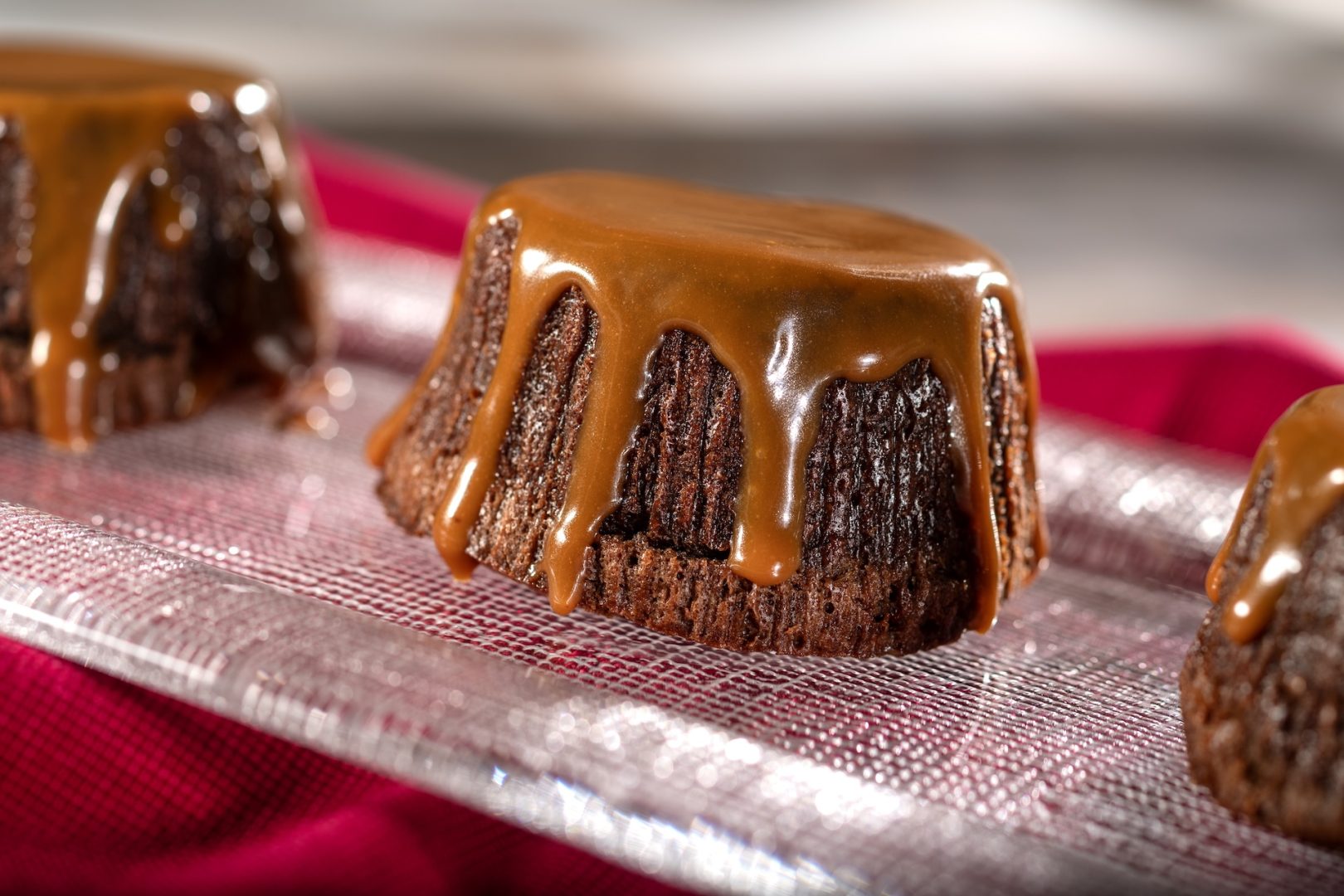 Freshly Baked Chocolate Pudding Cake at Hops & Barley