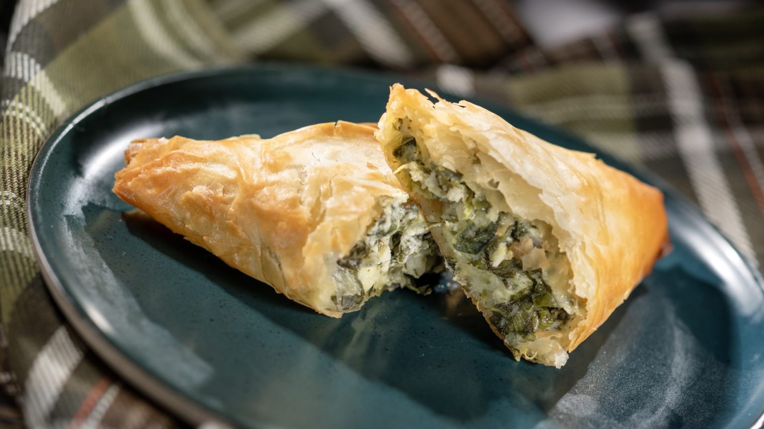 Spanakopita at Greece