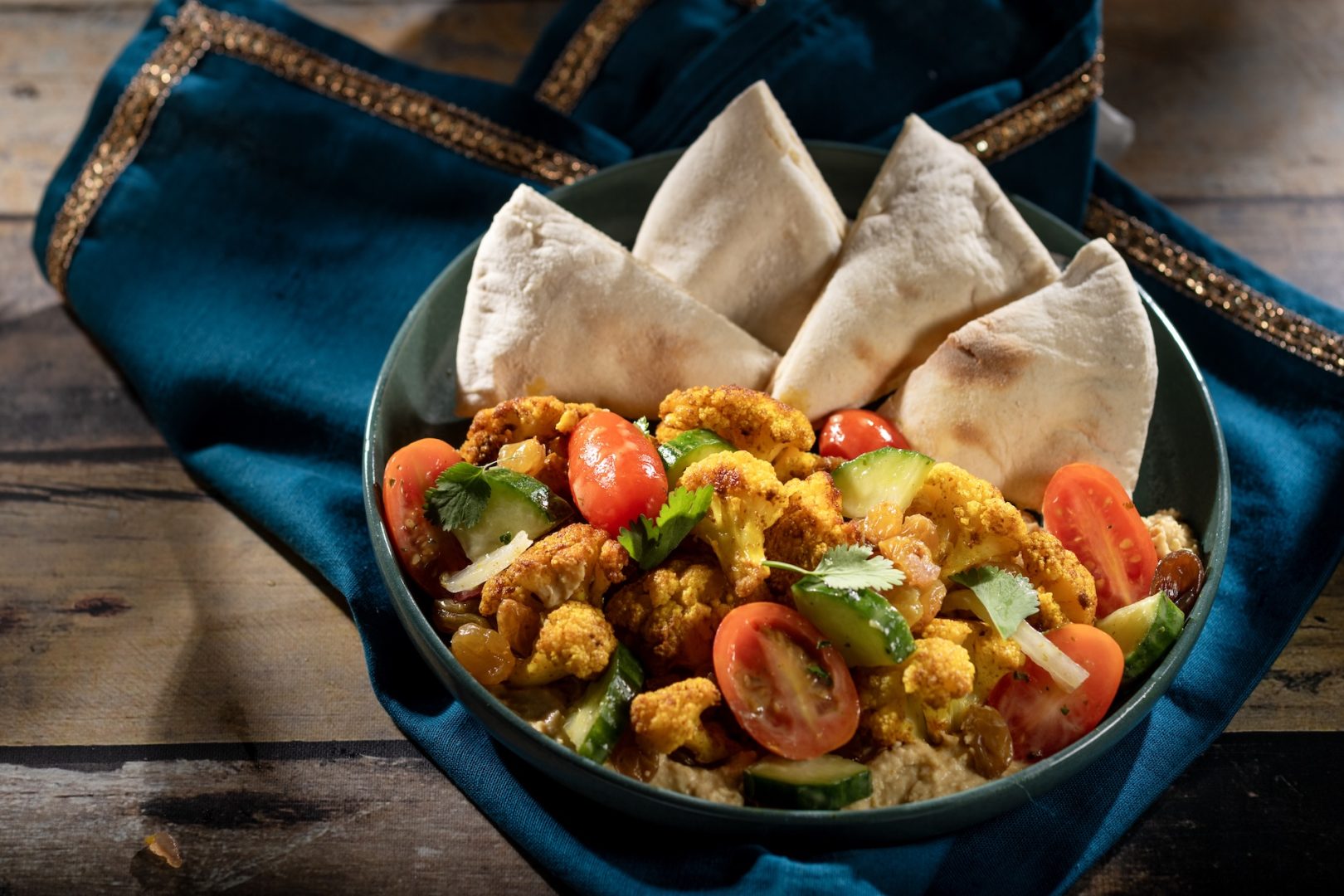 Ras El Hanout Cauliflower Bowl