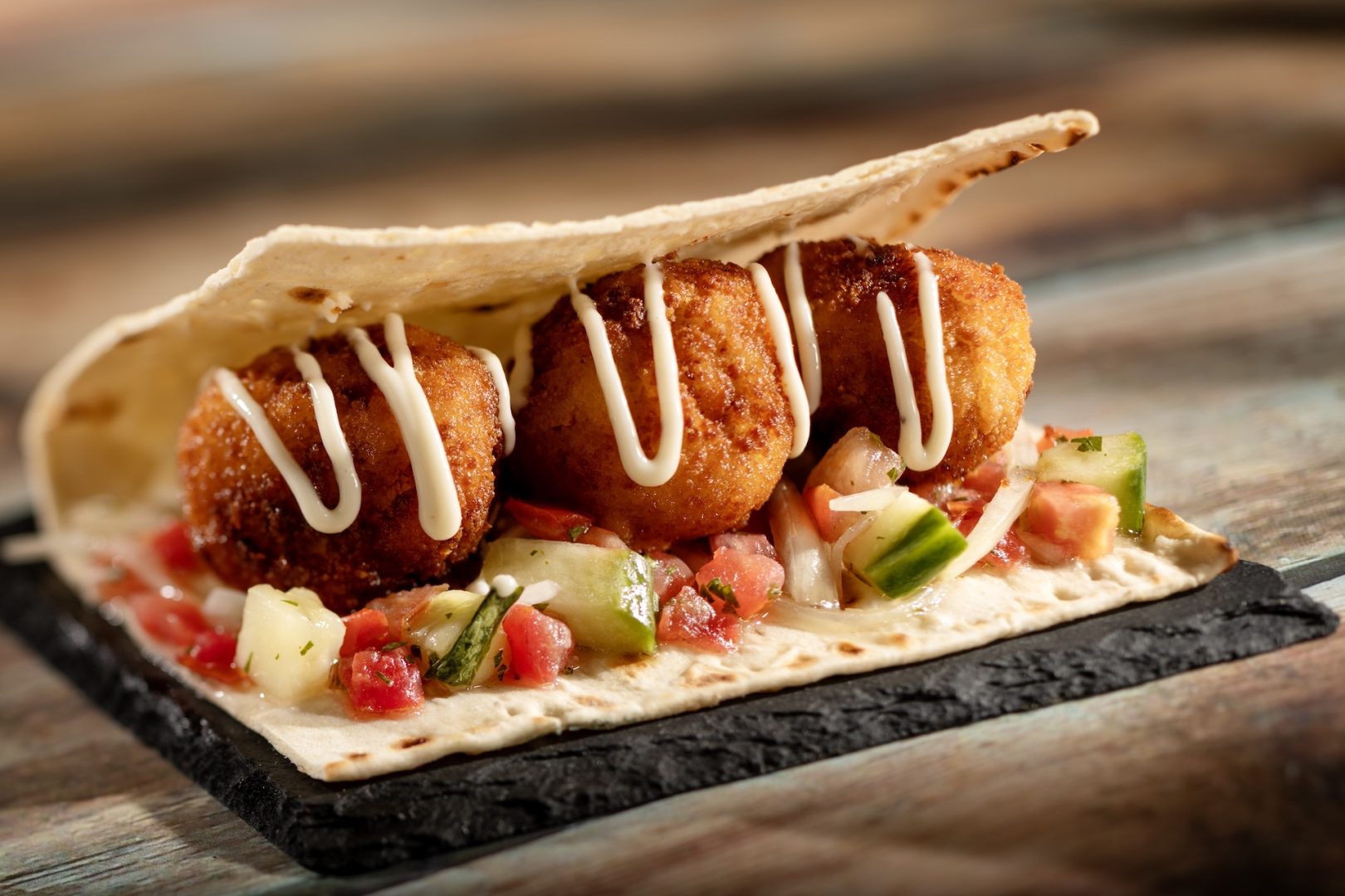 Plant-based Falafel Wrap