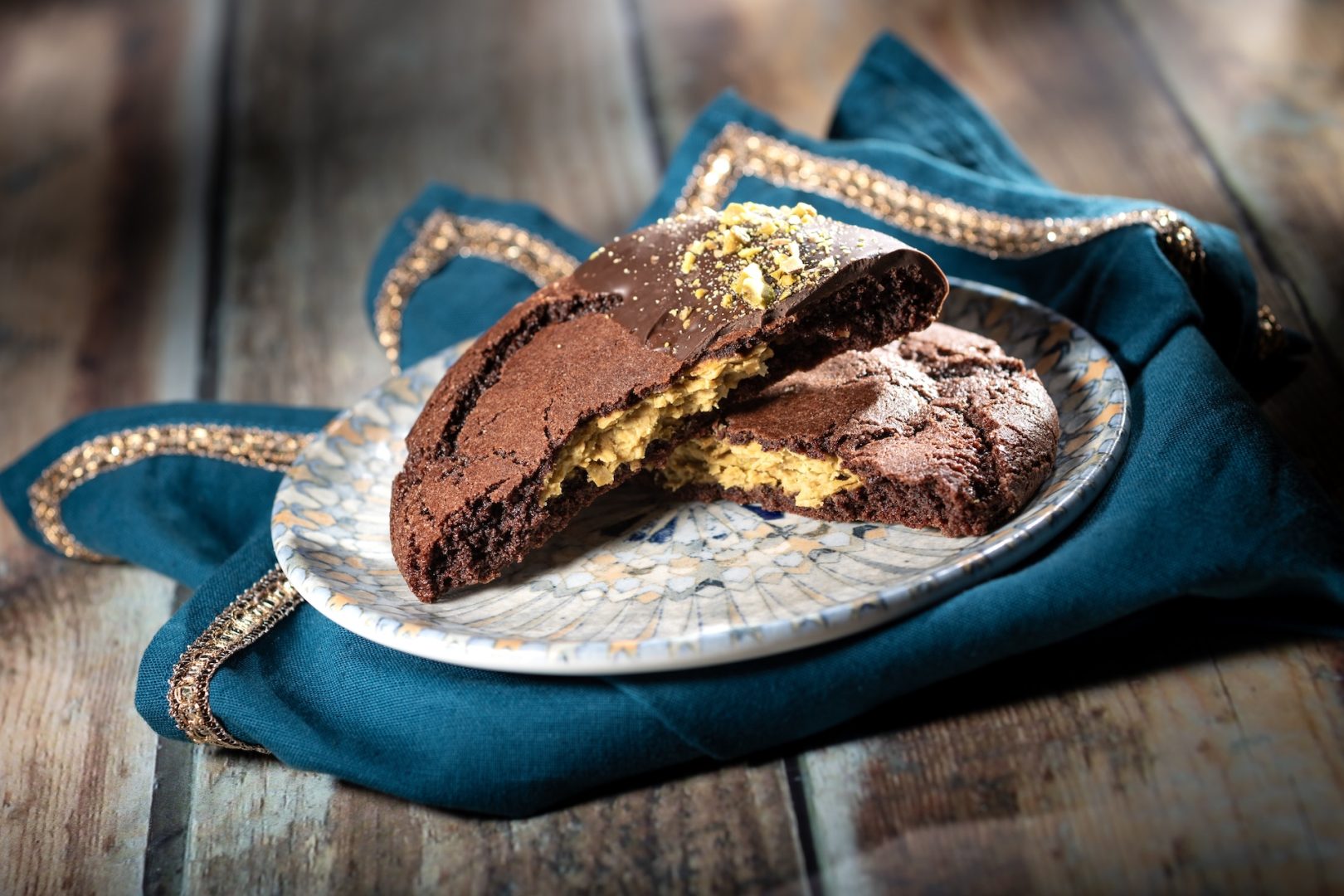 Chocolate-Pistachio Cookie