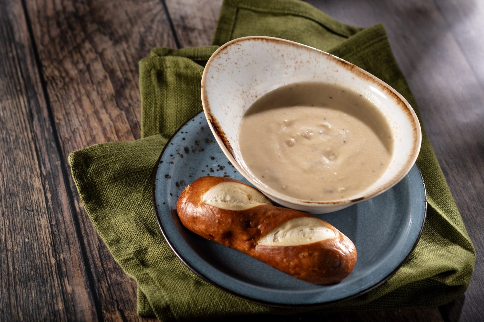 Cheddar and Bacon Soup at Canada