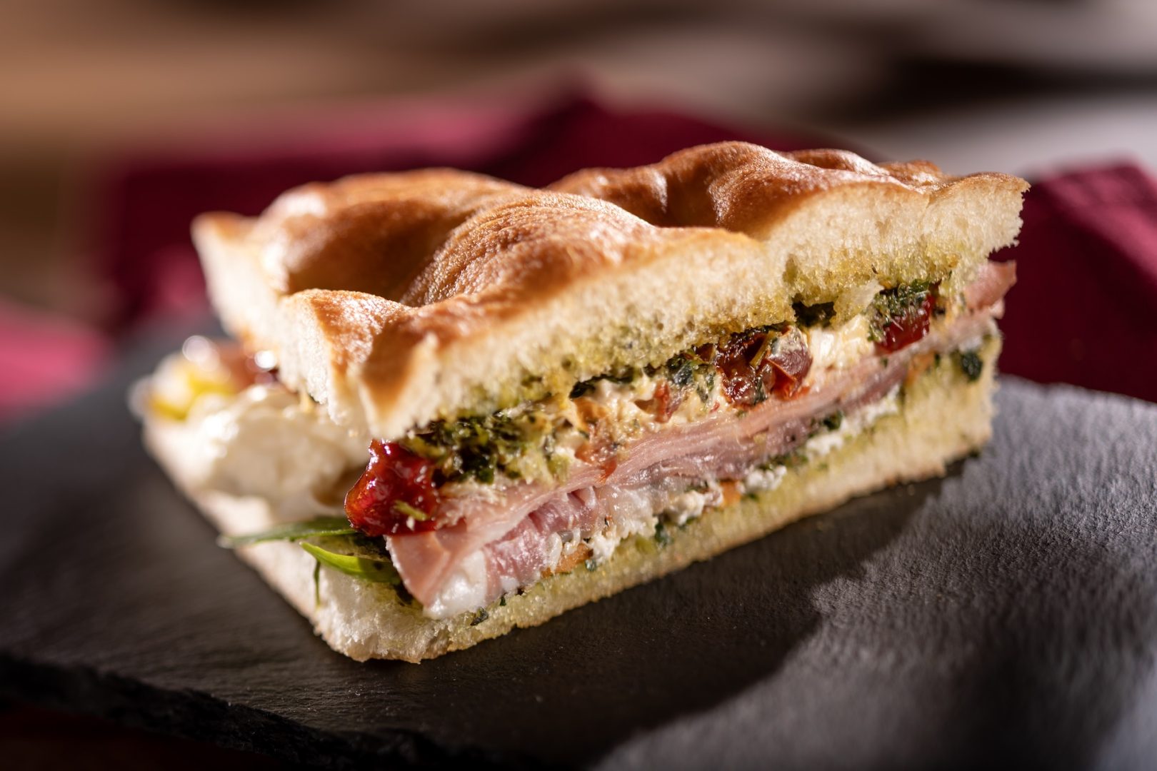 Schiacciata Sandwich at Forest & Field