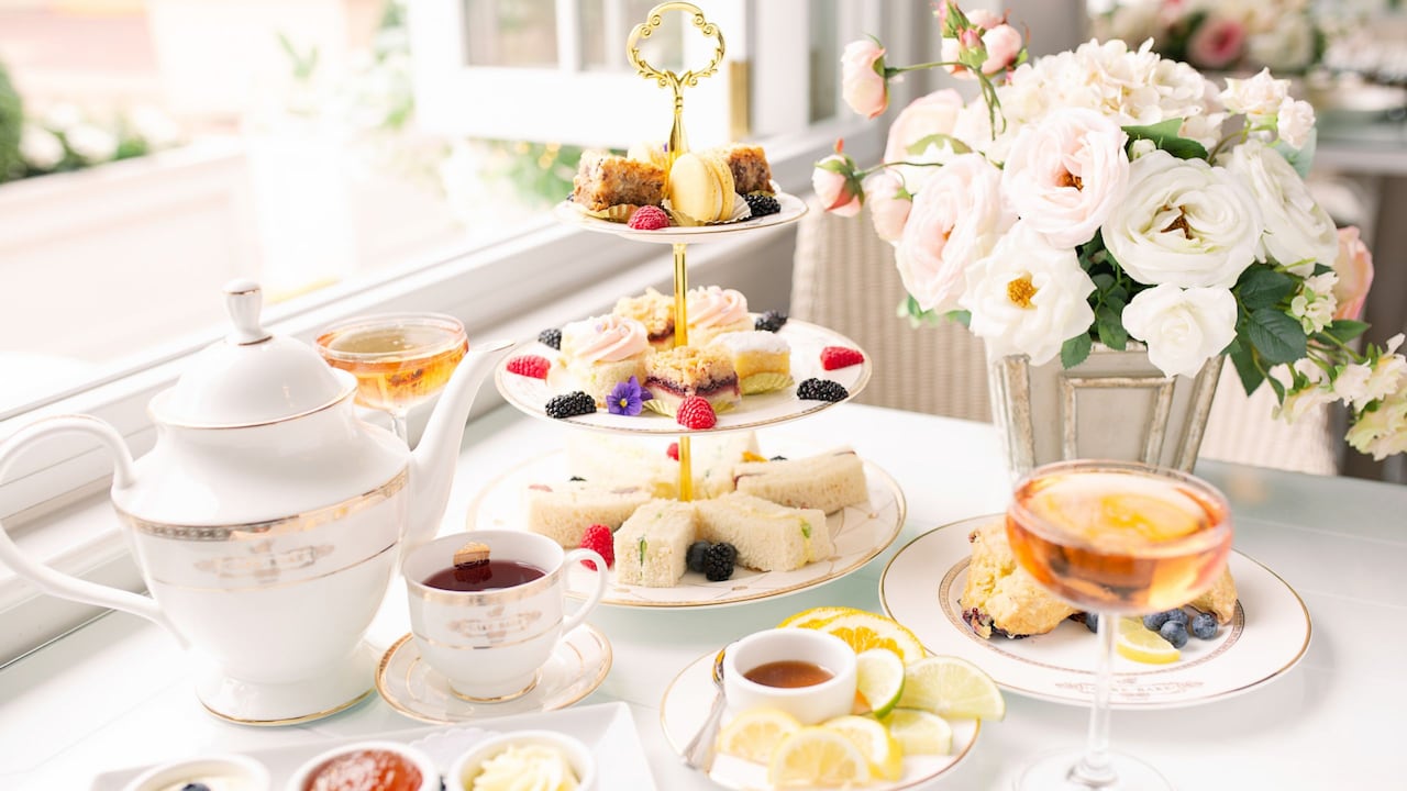 Roses of Gold Afternoon Tea at The Cake Bake Shop® by Gwendolyn Rogers